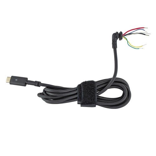 DC Кабель Type-C для блока живлення ноутбука HP, (65W, 6pin, Six-core, 1.5м)