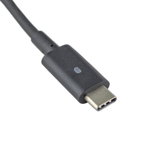 DC Кабель Type-C для блока живлення ноутбука HP, (65W, 6pin, Six-core, 1.5м)