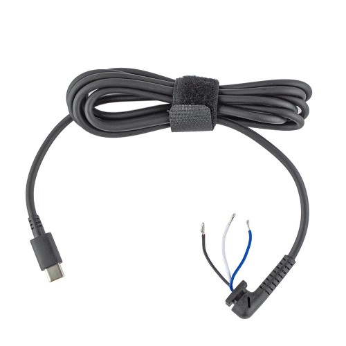 DC Кабель Type-C для блока живлення ноутбука Dell, (45W, 3pin, Three-core, 1.5м)