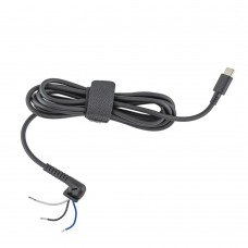 DC Кабель Type-C для блока живлення ноутбука Dell, (65W, 3pin, Three-core, 1.5м)