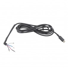 DC Кабель Type-C для блока питания ноутбука Dell, (45W, 4pin, Four-core, 1.5м)