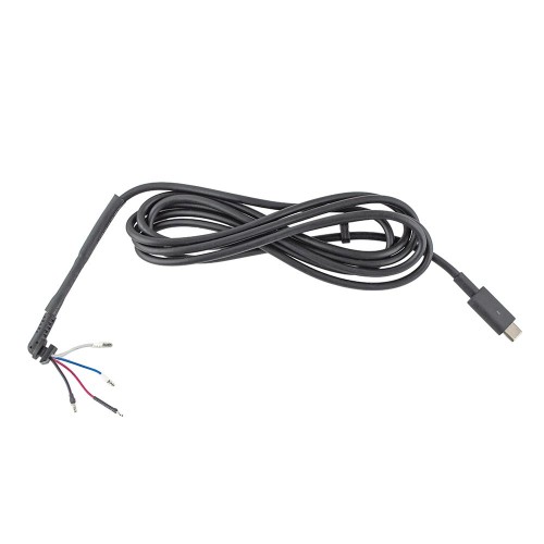 DC Кабель Type-C для блока живлення ноутбука Dell, (45W, 4pin, Four-core, 1.5м)