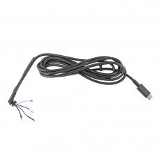 DC Кабель Type-C для блока живлення ноутбука Dell, (45W, 4pin, Four-core, 1.5м)