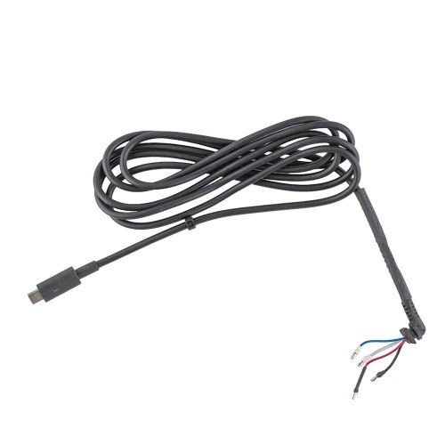 DC Кабель Type-C для блока живлення ноутбука Dell, (65W, 4pin, Four-core, 1.5м)