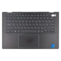 Верхняя крышка для Dell Vostro 14 5401 5402, RU, (Grey, топкейс+тачпад+клавиатура с подсветкой, 0DY5HN, Original)
