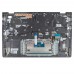 Корпус верхняя крышка для ноутбука Dell Vostro 14 5401 5402, RU, (Grey, топкейс+тачпад+клавиатура с подсветкой, 0DY5HN, Original)