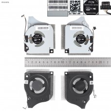Вентиляторы 12V CPU+GPU для Dell Inspiron G7-7590 G7-7790 G5-5590 P82F, (0X4F3M, 0F7N58, Original)