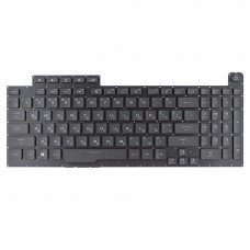 Клавіатура для Asus ROG Strix G731GT G731GU series, RU/UA, Black, 20pin FullRGB backlit