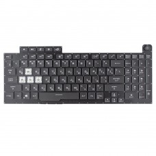 Клавиатура для Asus ROG Strix G731GT G731GU series, RU/UA, черная, RGB-backlight