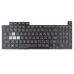 Клавиатура для ноутбука Asus ROG Strix G731GT G731GU series, RU/UA, черная, RGB-backlight