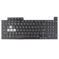 Клавиатура для Asus ROG Strix G731GT G731GU series, RU/UA, черная, RGB-backlight