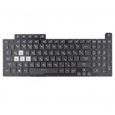 Клавиатура для Asus ROG Strix G731GT G731GU series, RU/UA, черная, RGB-backlight