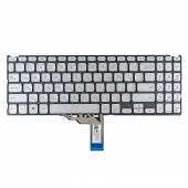 Клавиатура для Asus A512 F512 K512 S512 X512 series, RU/UA, Silver, Backlit, Original