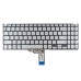 Клавиатура для ноутбука Asus A512 F512 K512 S512 X512 series, RU/UA, Silver, Backlit, Original