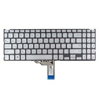 Клавіатура для Asus A512 F512 K512 S512 X512 series, RU/UA, Silver, Backlit, Original