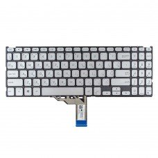 Клавіатура для Asus A512 F512 K512 S512 X512 series, RU/UA, Silver, Backlit, Original