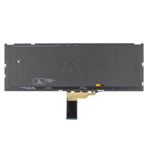 Клавіатура для ноутбука Asus A512 F512 K512 S512 X512 series, RU/UA, Silver, Backlit, Original