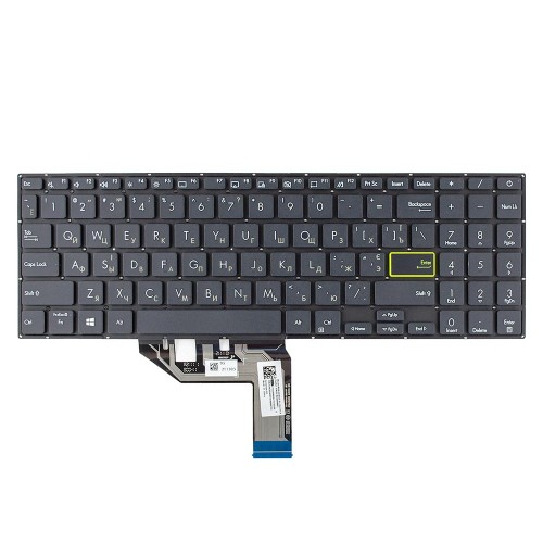 Клавиатура для ноутбука Asus F513 K513 S513 M513 S513 X513 series, RU/UA, (Black, Original)