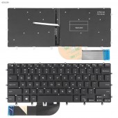 Клавиатура для Dell XPS 15 9550 9560 9570 Precision 5510 5520 5530 Inspiron 15 7558 7568, (US, черная, с подсветкой)