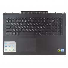 Верхня кришка для Dell Inspiron 15 7000 7566 7567 P65F, RU, (топкейс+тачпад+клавіатура з підсвіткою, 0MDC8K, Original)