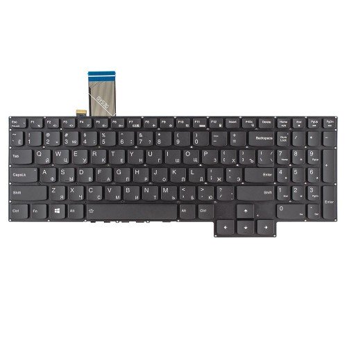 Клавіатура для ноутбука Lenovo 5-15ARH05 5-15IMH05H 5-17IMH05 3-15IMH05 3-15ARH05 3-15ACH05 3-15ACH6 3-15IHU6, RU, (Black, RGB-backlight, Original)