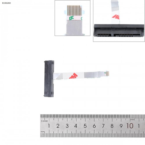 Шлейф Sata HDD/SSD для ноутбука HP Pavilion Gaming 15-EC 15Z-EC TPN-Q229 series, (10pin 6см, DD0G3HHD011, L72698-001)