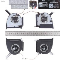 Вентиляторы 12V CPU+GPU для Asus FX517ZM FX517ZR TUF517ZM, (13NR0990T01021, 13NR0990T02021, FQ1L, FQ1M, Original)