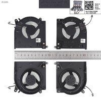 Вентиляторы 12V CPU+GPU для Dell Alienware M15 R3 R4 series, (0D1X38, 0TG9V0, FM7D, FM7C, Original)