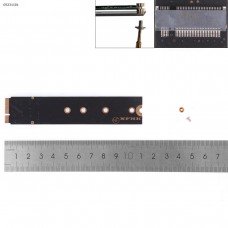 Адаптер m.2 Sata SSD для Apple MacBook Air A1369 A1370 2010-Early 2011, (7+17 контактов, m2 2230 2242 2260 2280)