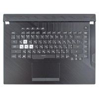 Верхня кришка для Asus ROG FX531G G531G GL531G PX531G, RU/UA, (топкейс+клавіатура, 8pin backlit, Original)
