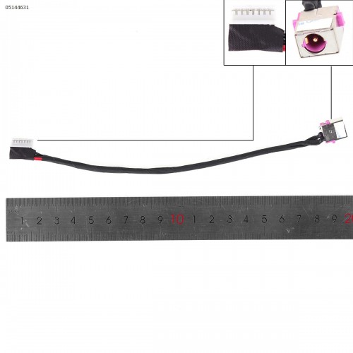 Роз'єм гніздо живлення для ноутбука Acer Predator PH317-51 PH317-52 Series (50.Q2MN2.003, 135W, 5.5*1.7 з проводом/кабелем 185мм)