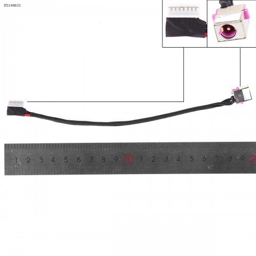 Разъем гнездо питания для ноутбука Acer Predator PH317-51 PH317-52 Series (50.Q2MN2.003, 135W, 5.5*1.7 с проводом/кабелем 185мм)