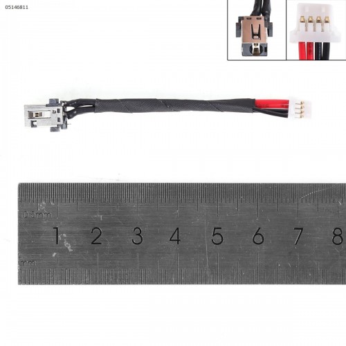 Роз'єм гніздо живлення для Acer Swift 3 SF314-51 TravelMate TMX349 Series, (50.VDFN5.005, 3.0*1 з проводом/кабелем 65мм)