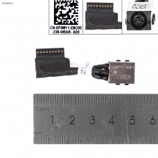 Роз'єм живлення для Dell G3 3379 3579 P75F 3779 P35E, (7.4*5.0+pin, 0F5MY1, CAL53, DC301011X00, з проводом/кабелем 40мм)