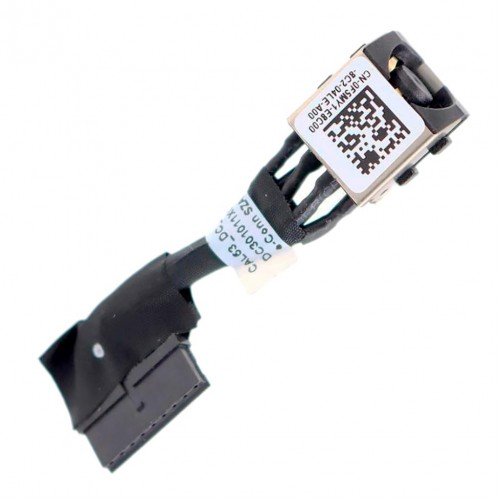 Разъем питания для ноутбука Dell G3 3379 3579 P75F 3779 P35E, (7.4*5.0+pin, 0F5MY1, CAL53, DC301011X00, с проводом/кабелем 40мм)
