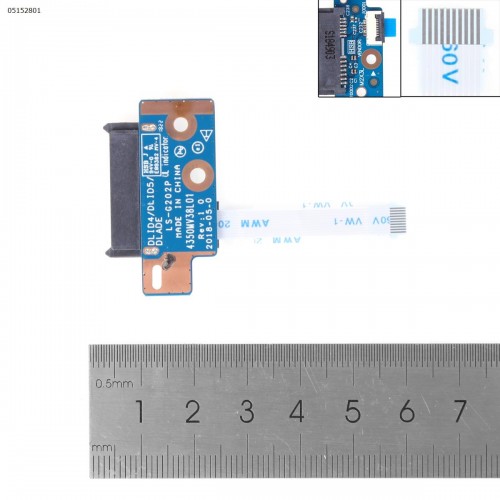 Адаптер Sata ODD/DVD для ноутбука Lenovo IdeaPad 130-15AST 130-15IKB Type 81H5 81H7, (5C50R34463, LS-G202P, NBX0002DH00)