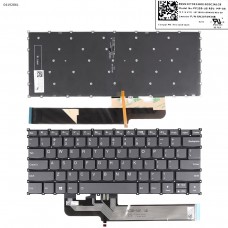 Клавиатура для Lenovo Ideapad S540-14IWL S540-14API S540-14IML, US, (серая, с подсветкой, Original)