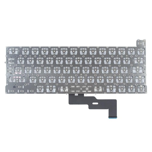 Клавиатура для ноутбука Macbook Pro 13" M1 A2338 2020 года, RU/UA, Black, (вертикальный Enter)