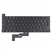 Клавиатура для Macbook Pro 13" M1 A2338 2020 года, RU/UA, Black, (вертикальный Enter)