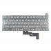 Клавиатура для ноутбука Macbook Pro 13" M1 A2338 2020 года, RU/UA, Black, (горизонтальный Enter)
