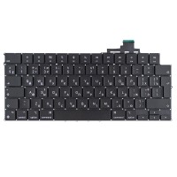 Клавиатура для Macbook Air 13" A2681, RU/UA, Black, (вертикальный Enter)
