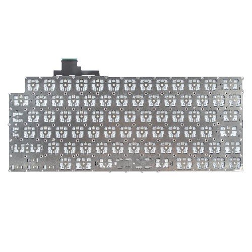 Клавиатура для ноутбука Macbook Air 13" A2681, RU/UA, Black, (вертикальный Enter)