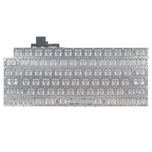 Клавиатура для ноутбука Macbook Air 13" A2681, RU/UA, Black, (горизонтальный Enter)