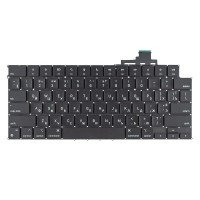 Клавиатура для Macbook Air 13" A2681, RU/UA, Black, (горизонтальный Enter)