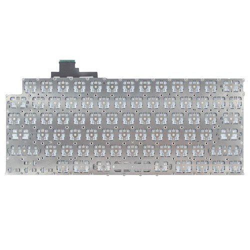 Клавіатура для ноутбука Macbook Air 13" A2681, RU/UA, Black, (горизонтальний Enter)