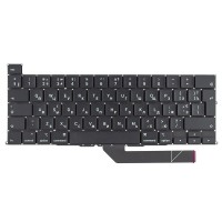Клавиатура для MacBook Pro 16" A2141 2019-2020, RU/UA, Black, (вертикальный Enter)