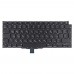 Клавиатура для ноутбука MacBook Air 13" A2337 M1 2020 года, RU/UA, Black, (вертикальный Enter)