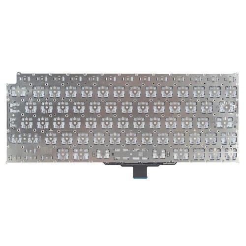 Клавиатура для ноутбука MacBook Air 13" A2337 M1 2020 года, RU/UA, Black, (вертикальный Enter)