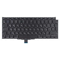 Клавіатура для MacBook Air 13" A2337 M1 2020 року, RU/UA, Black, (вертикальний Enter)