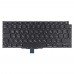 Клавиатура для ноутбука MacBook Air 13" A2337 M1 2020 года, RU/UA, Black, (вертикальный Enter)
